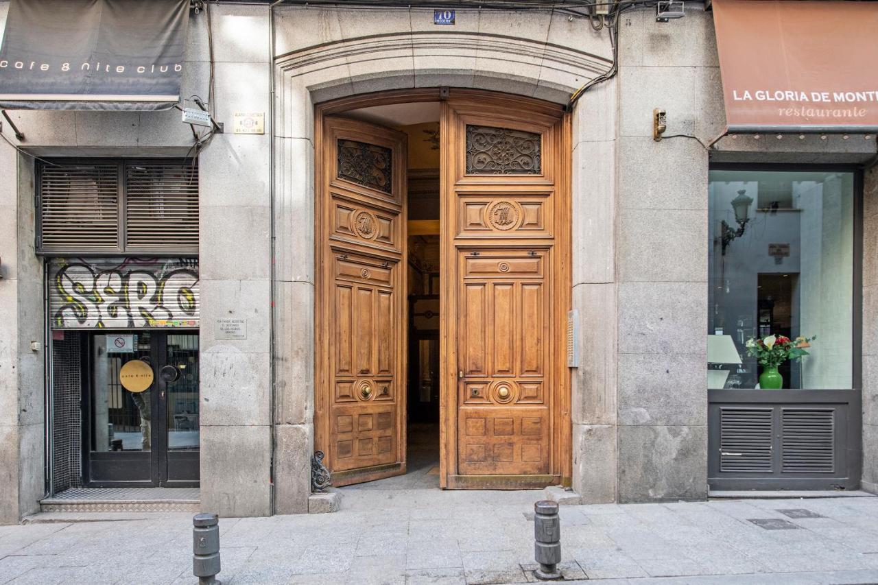 Acogedor Y Centrico Apartamento En Gran Via Madrid Exteriör bild